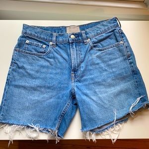 Everlane denim cutoffs